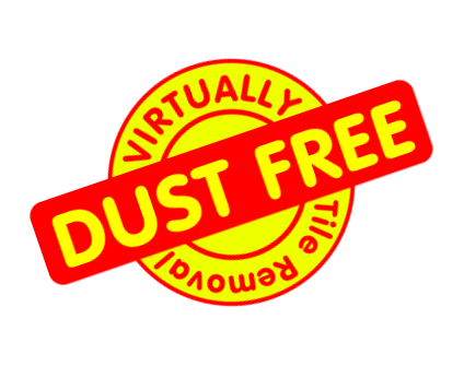 Virtually Dust Free Tile Removal